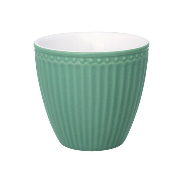 Latte Cup Alice Dusty Green von Greengate