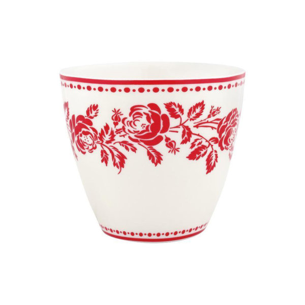 Latte Cup Fleur Red von Greengate