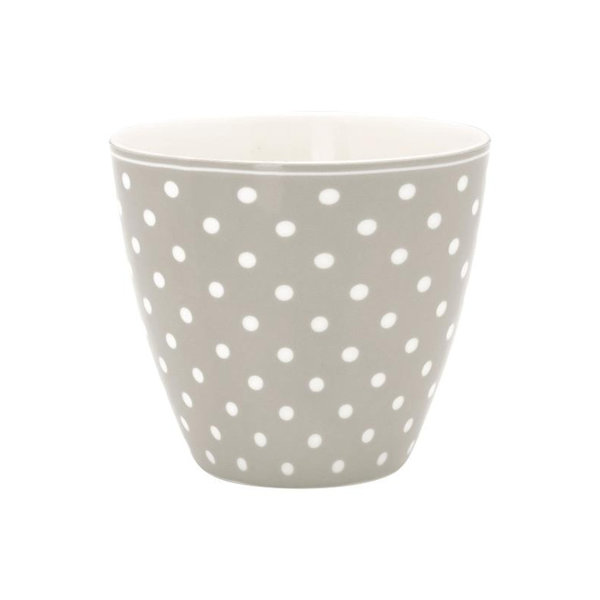 Latte Cup Spot Grey von Greengate