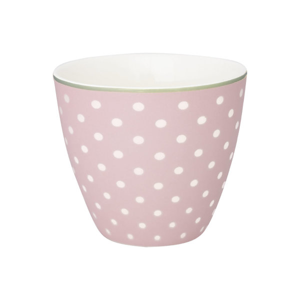 Latte Cup Spot Pale Pink von Greengate