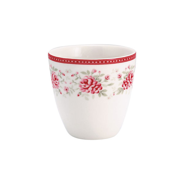 Mini Latte Cup Flora Vintage White von Greengate