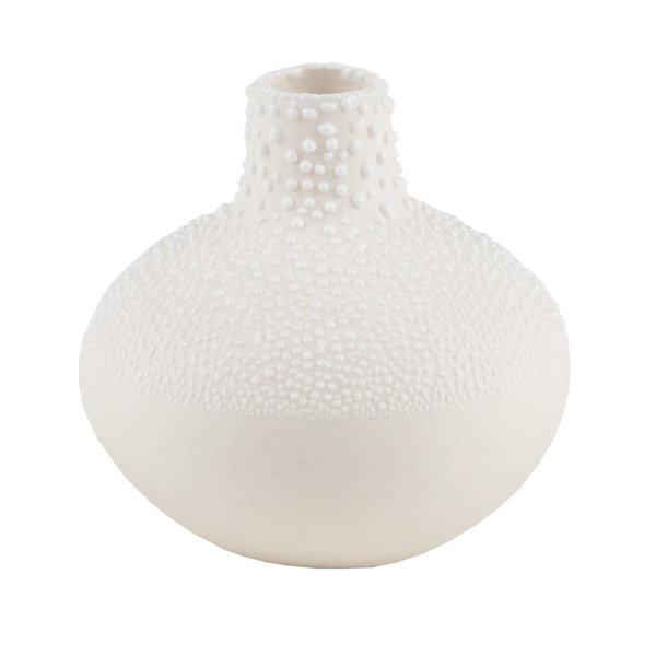 Mini Vasen 3er Set, Perlen, Weiß, von Räder