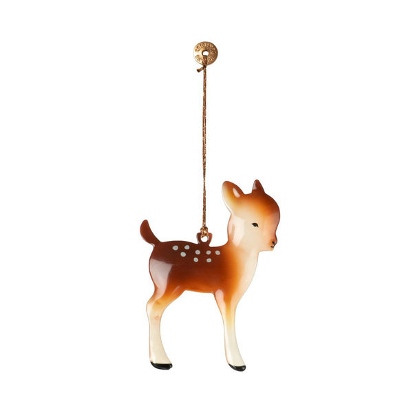 Anhänger „Bambi“ small Rehbraun - aus Metall von Maileg