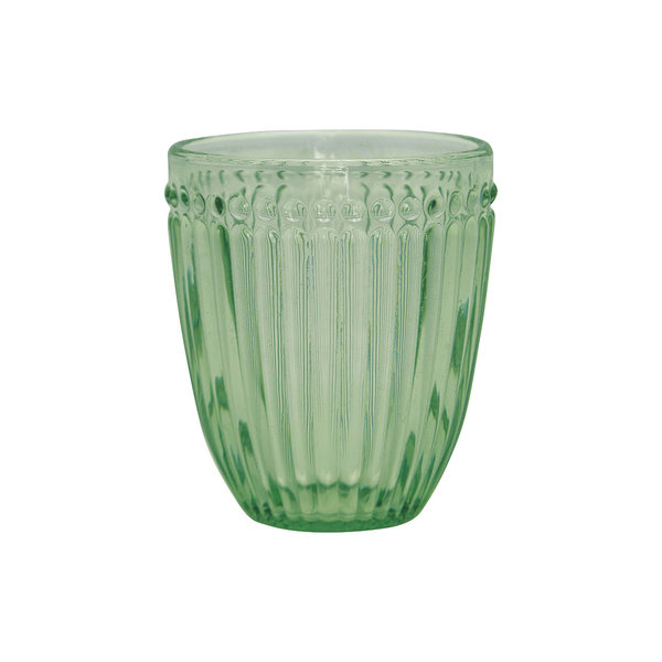 Wasserglas Alice Pale Green, von Greengate
