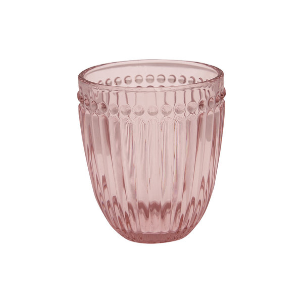 Wasserglas Alice Pale Pink, von Greengate