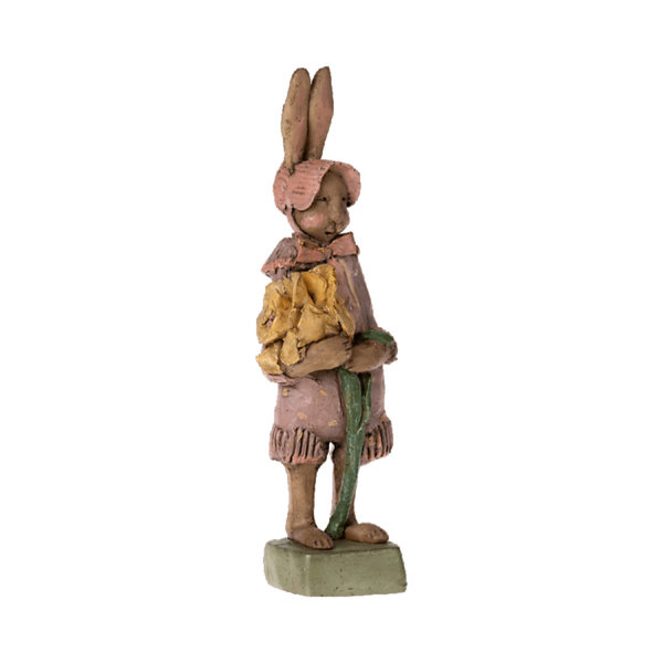 Osterhase Easter Parade No. 23 im rosa Mantel von Maileg, 15 cm