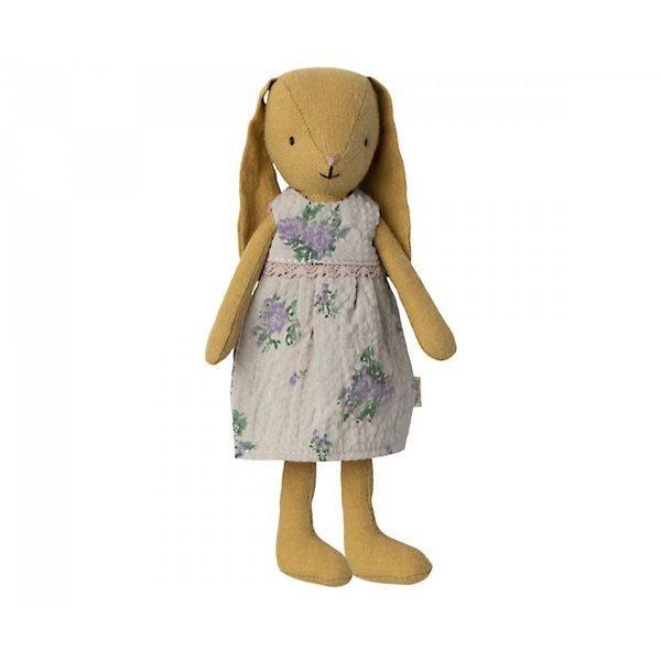 Hase Dusty Gelb mit Kleid Size 1, 21 cm von Maileg FS 23
