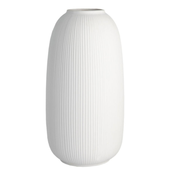 Åby XL Keramik Vase Weiß von Storefactory FS 23