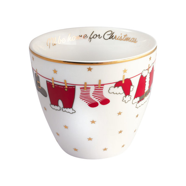 Latte Cup Home for Xmas White von Greengate